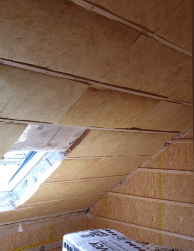 Trockenbau Verkleidung Dachschräge4