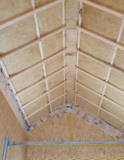 Trockenbau Verkleidung Dachschräge3