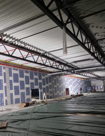 Trockenbau für Hallen