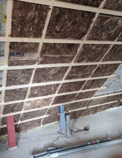 Trockenbau Verkleidung Dachschräge3