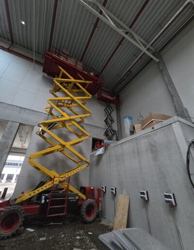 Trockenbau in der Halle